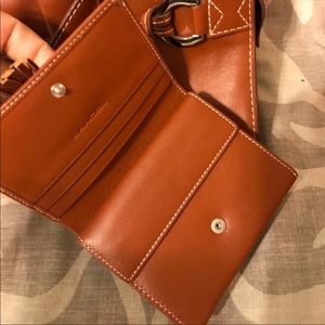 Lancel bag and wallet